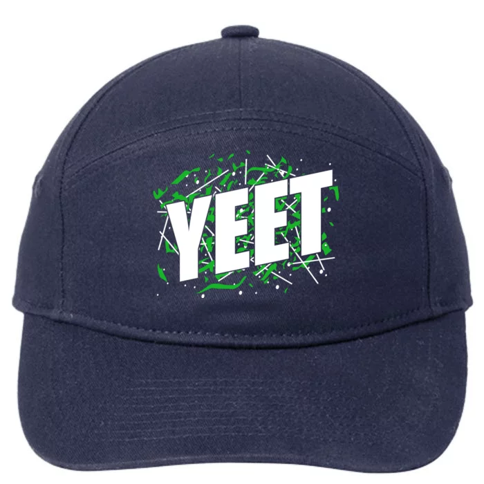 Yeet Meme 7-Panel Snapback Hat