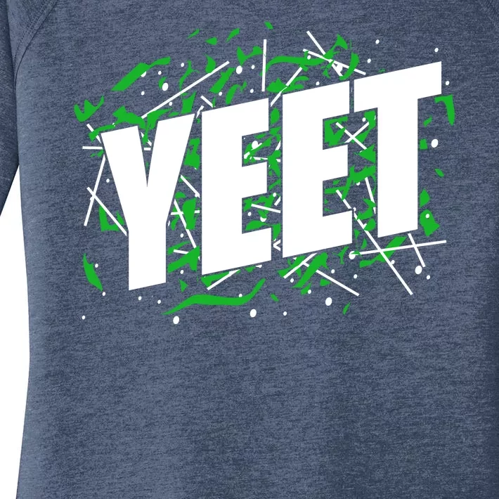 Yeet Meme Women's Perfect Tri Tunic Long Sleeve Shirt