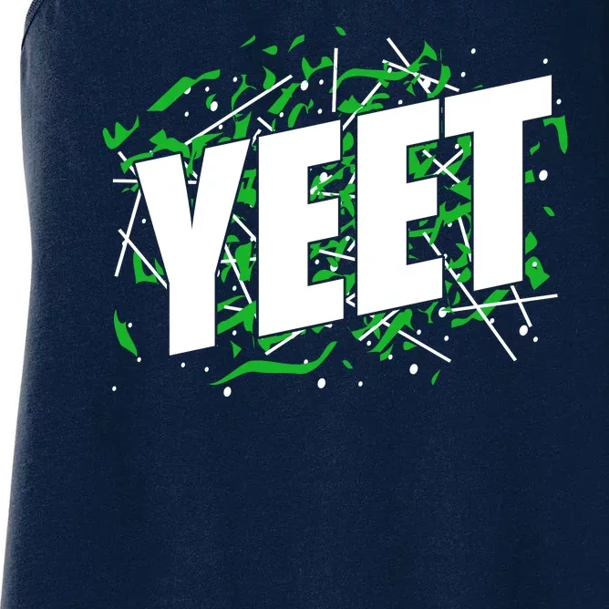 Yeet Meme Women's Racerback Tank