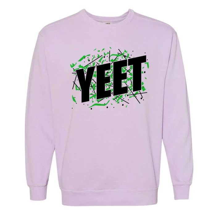 Yeet Meme Garment-Dyed Sweatshirt