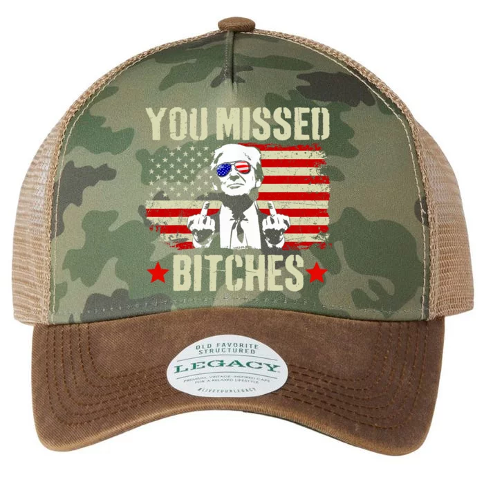 You Missed You Missed Trump 2024 You Missed Legacy Tie Dye Trucker Hat