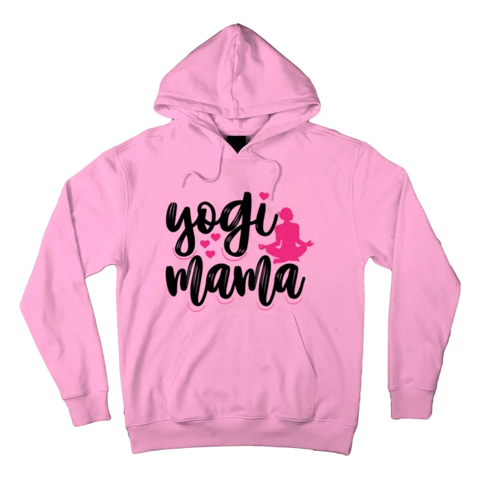 Yogi Mama Yoga Mom Yoga Lovers Meaningful Gift Hoodie