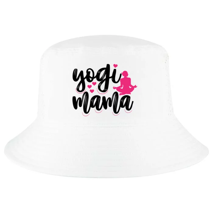 Yogi Mama Yoga Mom Yoga Lovers Meaningful Gift Cool Comfort Performance Bucket Hat