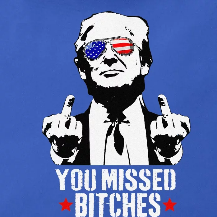 You Missed  You Missed Trump 2024 T You Missed Zip Tote Bag