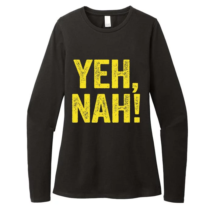 Yeh Nah! Australian Slang Australia Womens CVC Long Sleeve Shirt