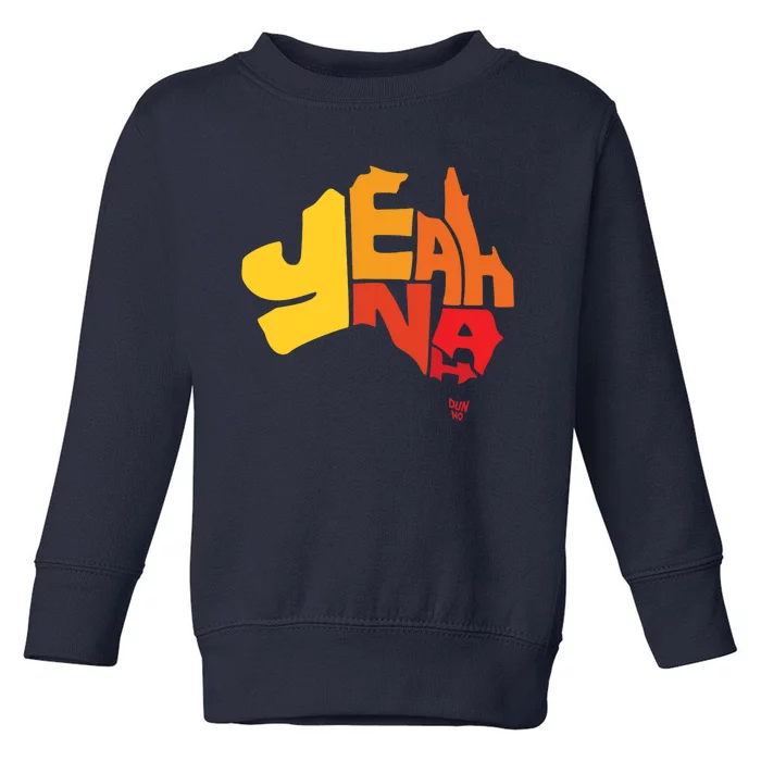 Yeah Nah (Australia) Toddler Sweatshirt