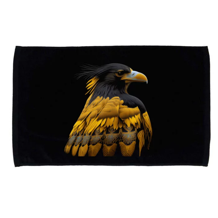 Yellow Nape Amazon Bird Native American Indian Northwest Microfiber Hand Towel