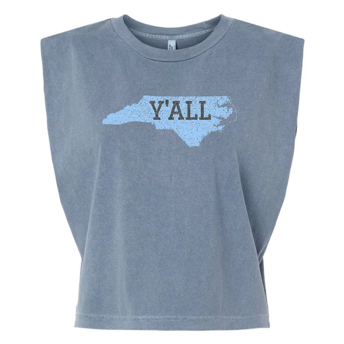 YAll North Carolina Garment-Dyed Women's Muscle Tee