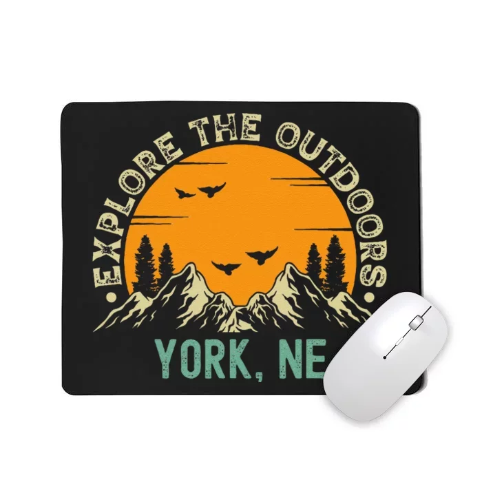 York Nebraska Explore The Outdoors Mousepad