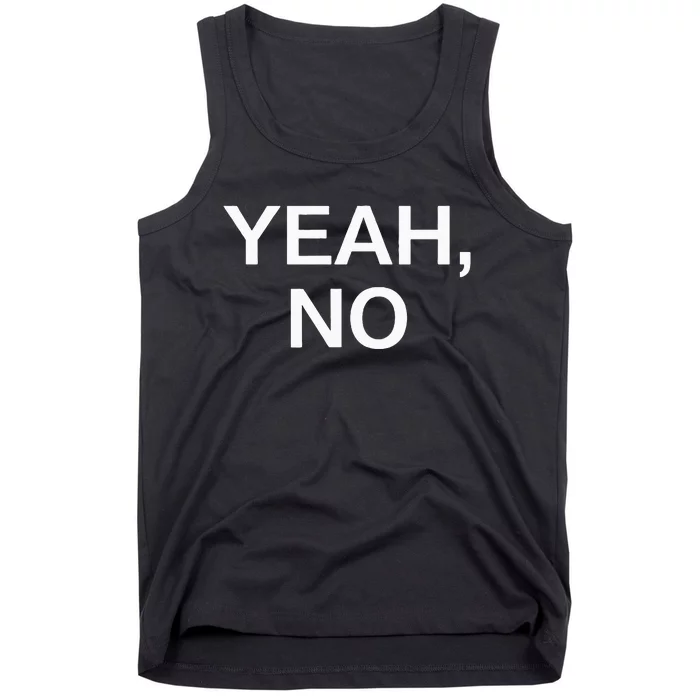 Yeah No Funny Jokes Sarcastic Family Tank Top