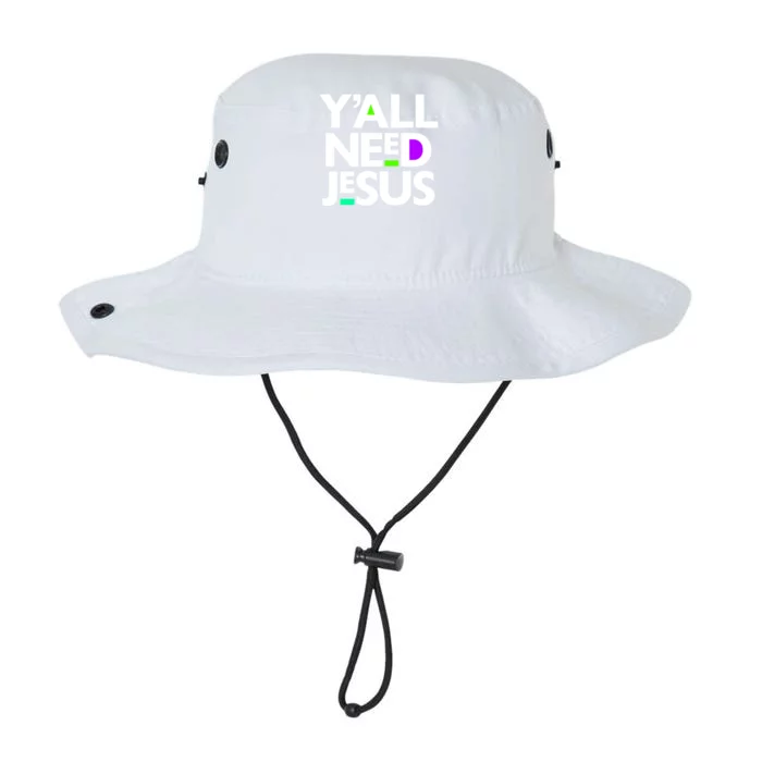 Ya'll Need Jesus Funny Easter Family Mom Dad Gift Legacy Cool Fit Booney Bucket Hat