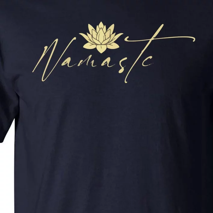 Yoga Namaste Lotus Flower Meditation Lifestyle Tall T-Shirt