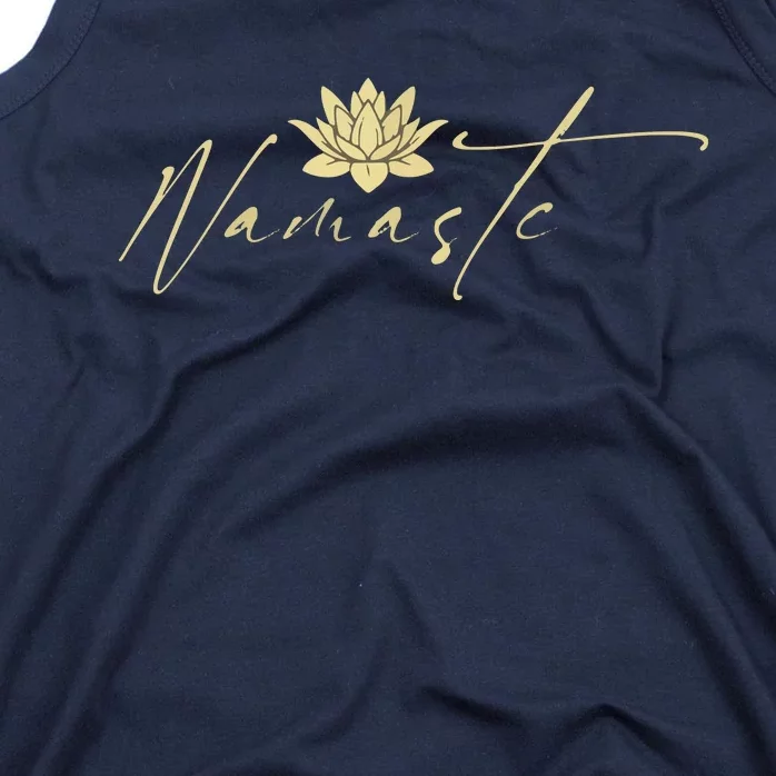 Yoga Namaste Lotus Flower Meditation Lifestyle Tank Top