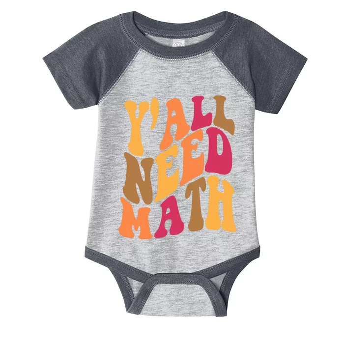 Yall Need Math Funny Teacher Gift Infant Baby Jersey Bodysuit