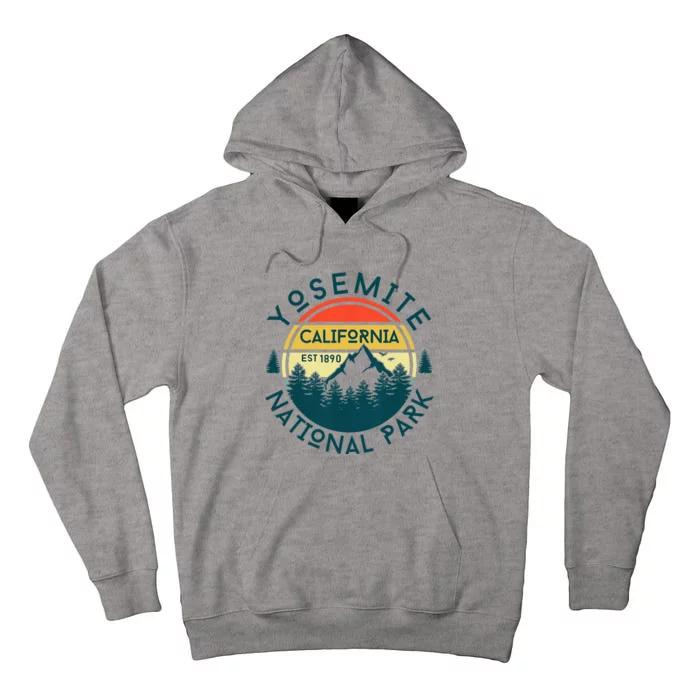 Yosemite National Park California Hiking Nature Outdoors Tall Hoodie