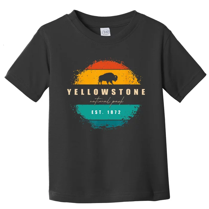 Yellowstone National Park Toddler T-Shirt