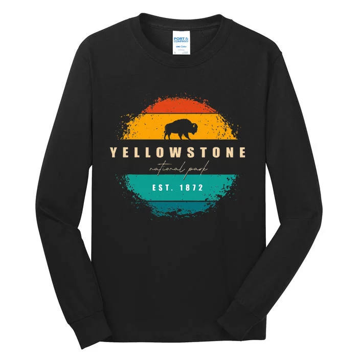 Yellowstone National Park Tall Long Sleeve T-Shirt