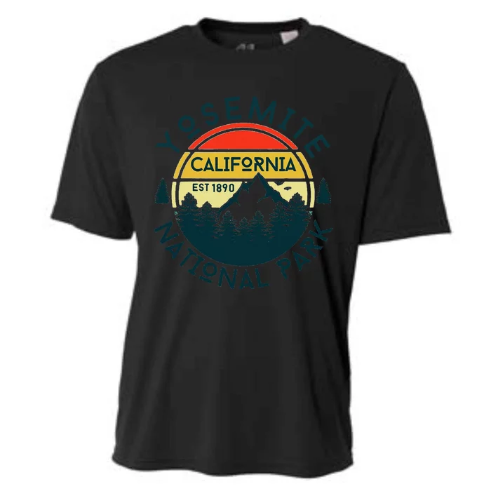 Yosemite National Park California Hiking Nature Outdoors Cooling Performance Crew T-Shirt