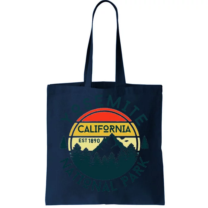 Yosemite National Park California Hiking Nature Outdoors Tote Bag