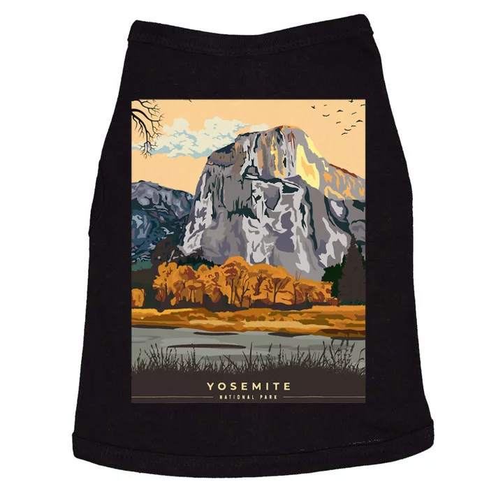 Yosemite National Park Retro Doggie Tank