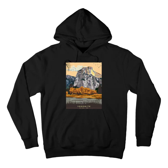 Yosemite National Park Retro Hoodie