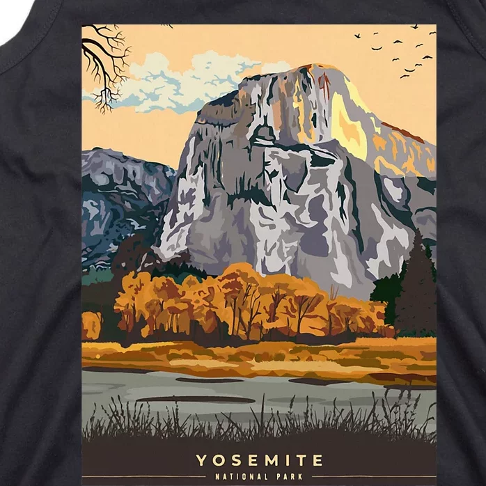 Yosemite National Park Retro Tank Top