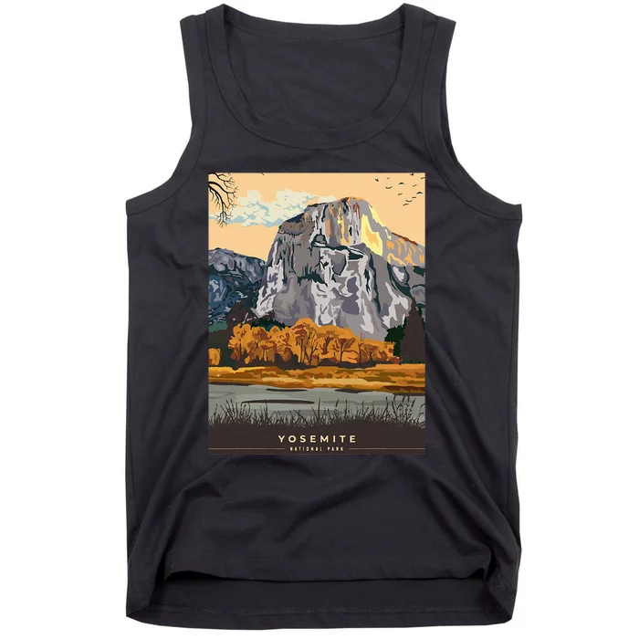 Yosemite National Park Retro Tank Top