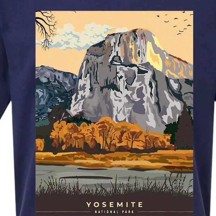 Yosemite National Park Retro Sueded Cloud Jersey T-Shirt