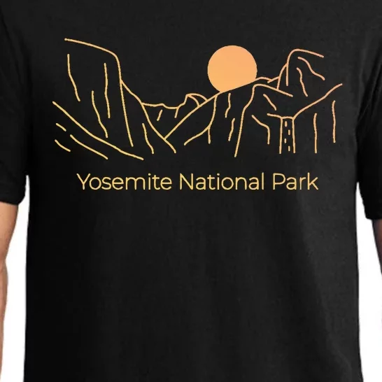 Yosemite National Park Skyline Pajama Set