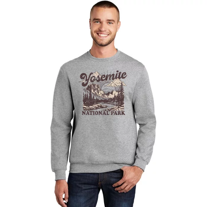 Yosemite National Park California Half Dome Sweatshirt