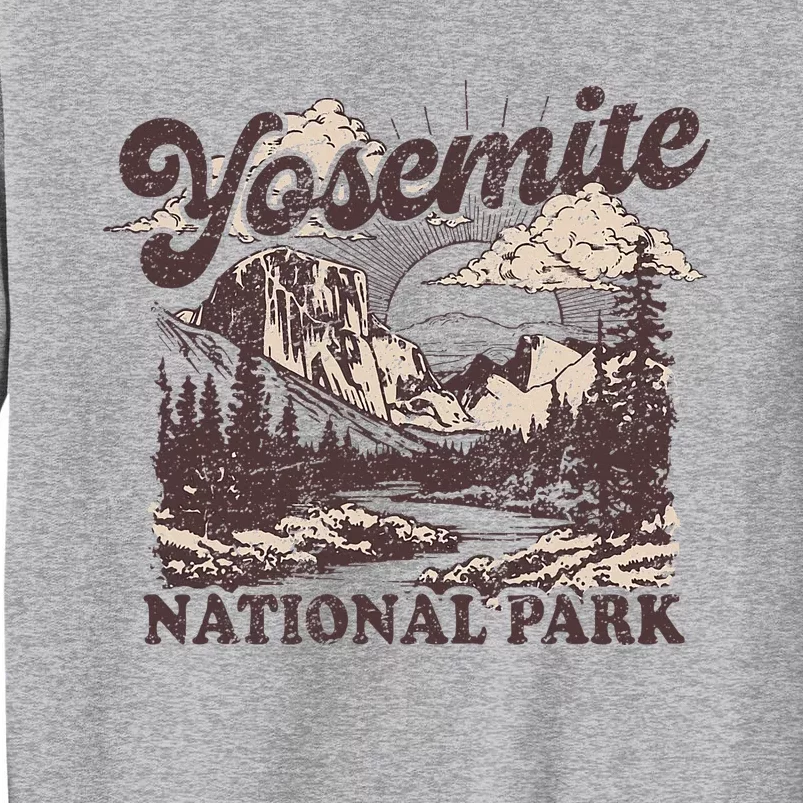 Yosemite National Park California Half Dome Sweatshirt