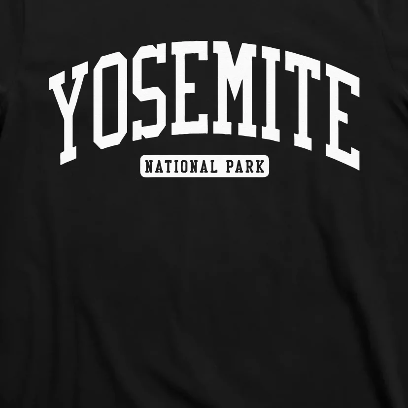 Yosemite National Park College T-Shirt