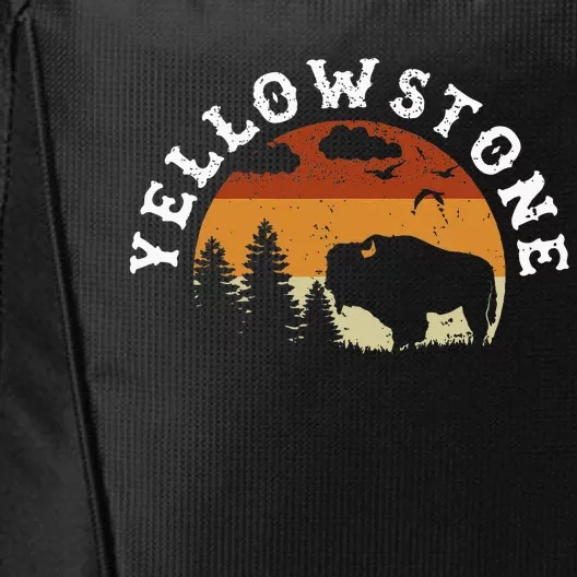 Yellowstone National Park Hiking And Outdoor Enthusiasts City Backpack