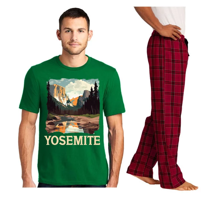 Yosemite National Park Adventure Hiking Nature Design Pajama Set