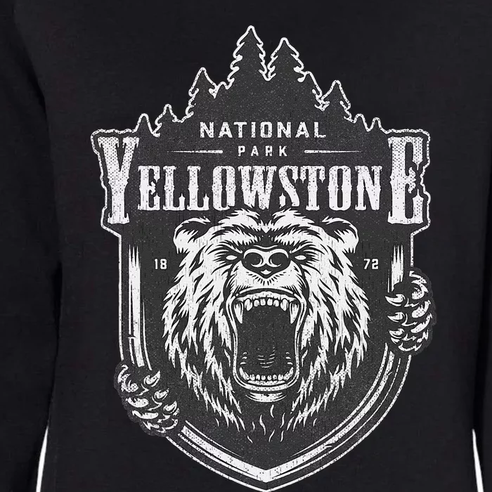 Yellowstone National Park Merchandise Yellowstone Souvenir Womens California Wash Sweatshirt