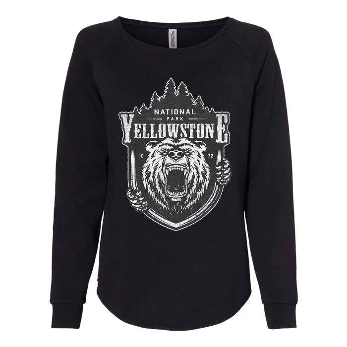 Yellowstone National Park Merchandise Yellowstone Souvenir Womens California Wash Sweatshirt