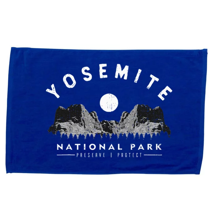 Yosemite National Park Hiking Enthusiasts Microfiber Hand Towel