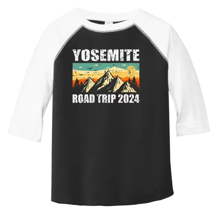 Yosemite National Park Travel Traveling 2024 Toddler Fine Jersey T-Shirt