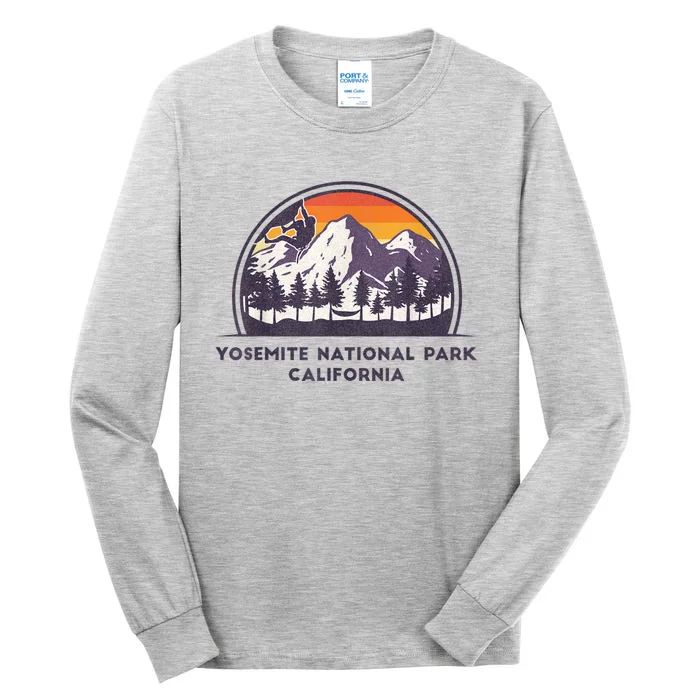 Yosemite National Park, California Rock Climbing Hiking Tall Long Sleeve T-Shirt