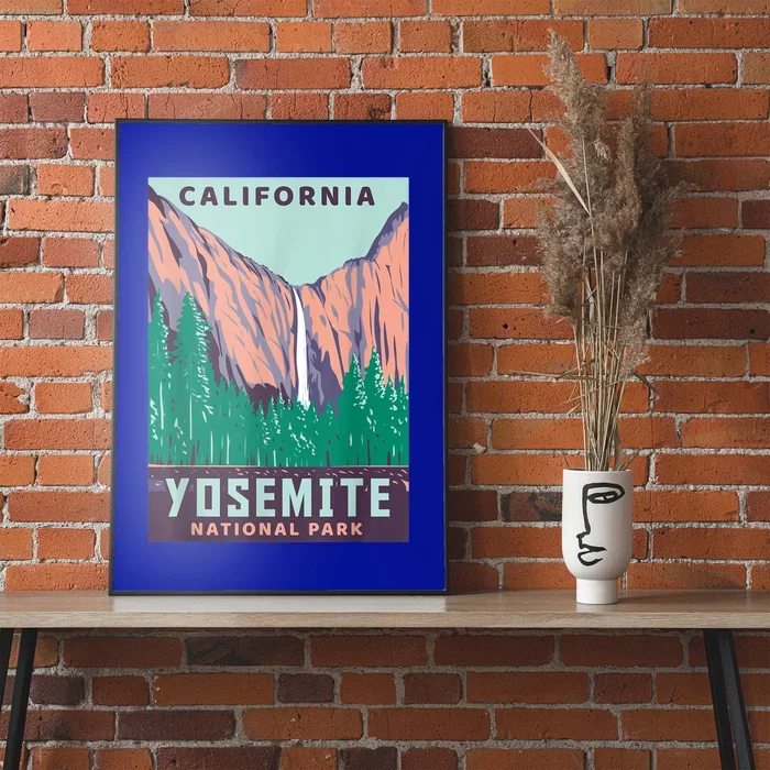 Yosemite National Park US Vintage USA California Parks Gift Poster