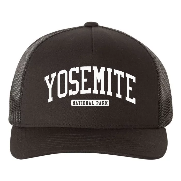 Yosemite National Park College Yupoong Adult 5-Panel Trucker Hat