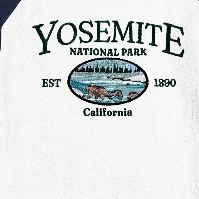 Yosemite National Park Baseball Sleeve Shirt