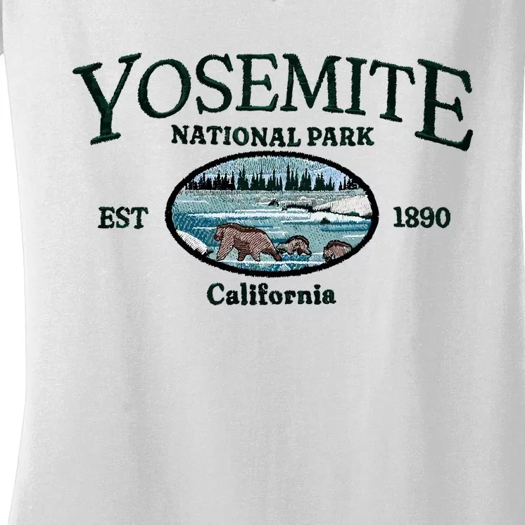 Yosemite National Park Women's V-Neck T-Shirt