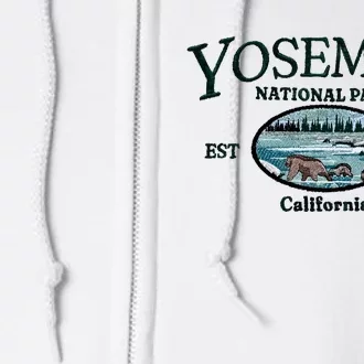 Yosemite National Park Full Zip Hoodie