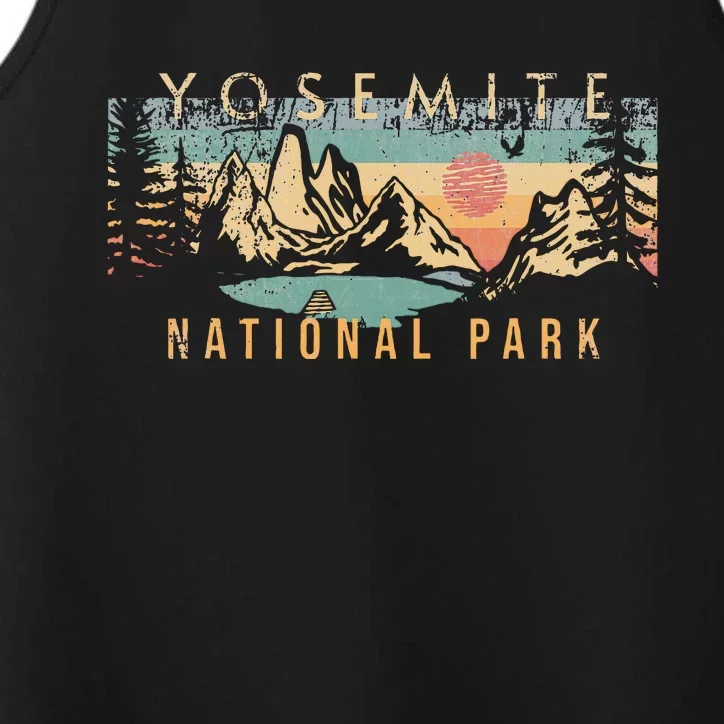 Yosemite National Park Performance Tank