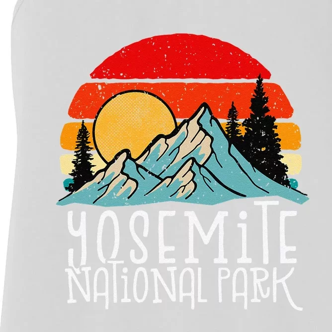 Yosemite National Park California National Park Women's Racerback Tank