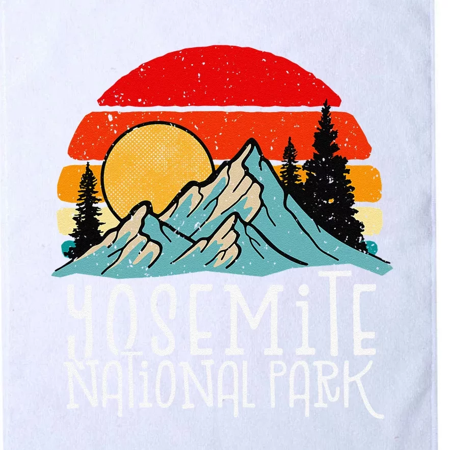 Yosemite National Park California National Park Platinum Collection Golf Towel