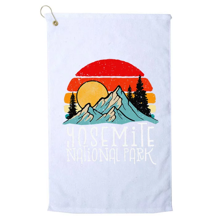 Yosemite National Park California National Park Platinum Collection Golf Towel