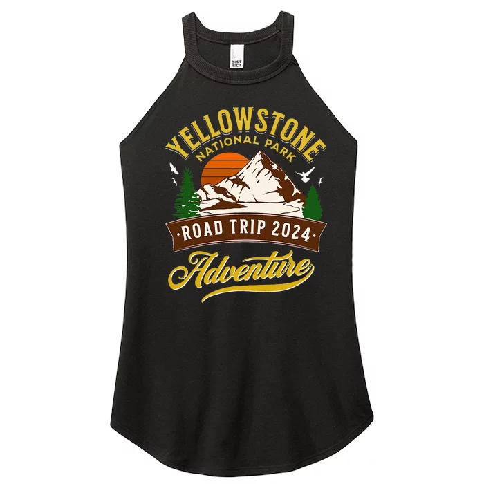 Yellowstone National Park Road Trip 2024 Women’s Perfect Tri Rocker Tank