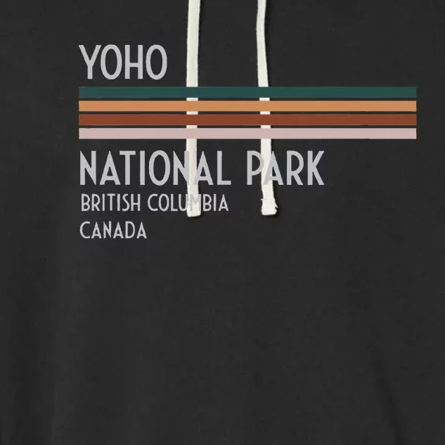 Yoho National Park Canada Garment-Dyed Fleece Hoodie